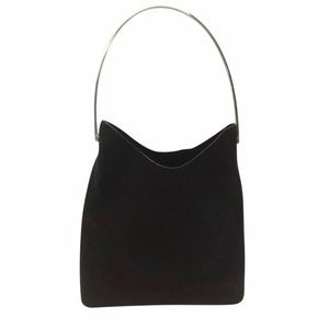SET!Bag+Pouch!Gucci Suede Hobo Bucket Looping Tote